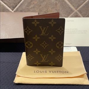 Louis Vuitton Monogram Passport Cover